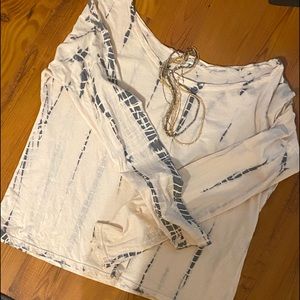 SOLD Epiphany cropped Tee adorable in Peach